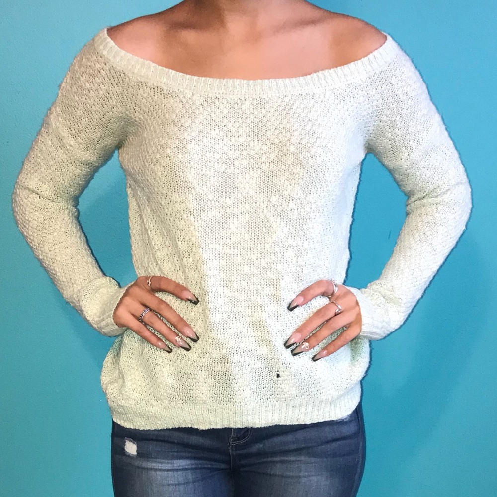 Crew neck sweater!